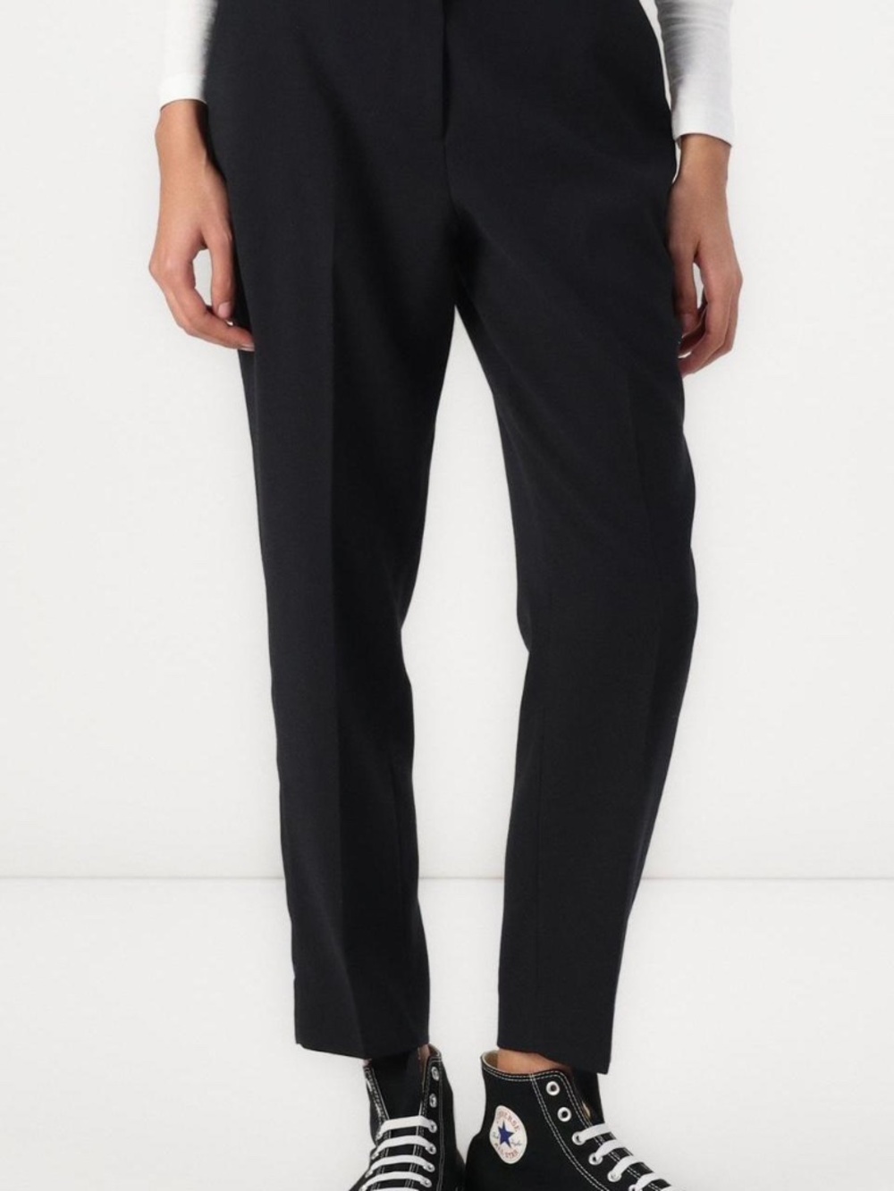Abercrombie & Fitch Curve Love Straight Leg Trouser Pants Size 29
